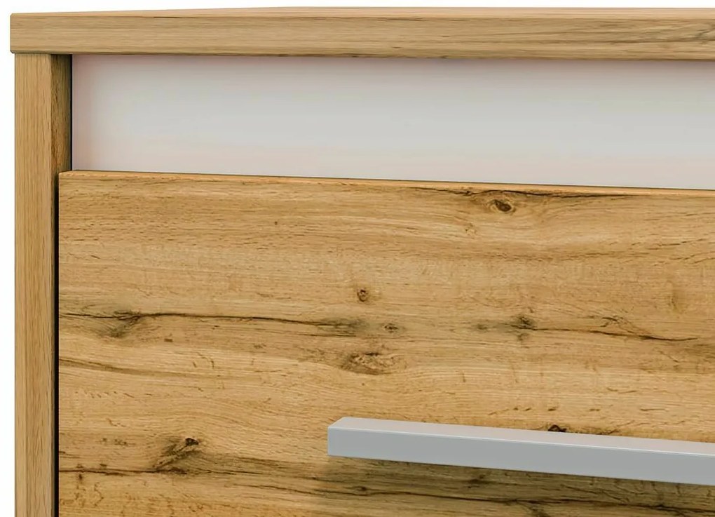 Ντουλάπι Madison 168, Wotan δρυς, 85x69x34cm, Πλαστικοποιημένη μοριοσανίδα