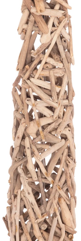 ΔΙΑΚΟΣΜΗΤΙΚΟ ΦΩΤΙΣΤΙΚΟ ΔΑΠΕΔΟΥ ALTAR HM4429 DRIFTWOOD--ΛΕΥΚΟ PVC Φ45x153Υεκ. - 0512259 - HM4429