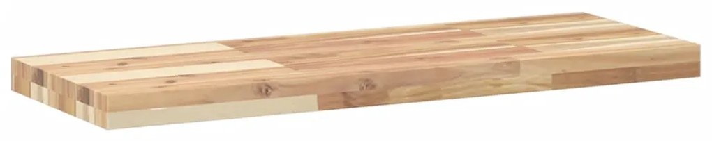 vidaXL Ράφι Κρεμαστό 100x30x4 εκ. Ακατέργαστο Μασίφ Ξύλο Ακακίας