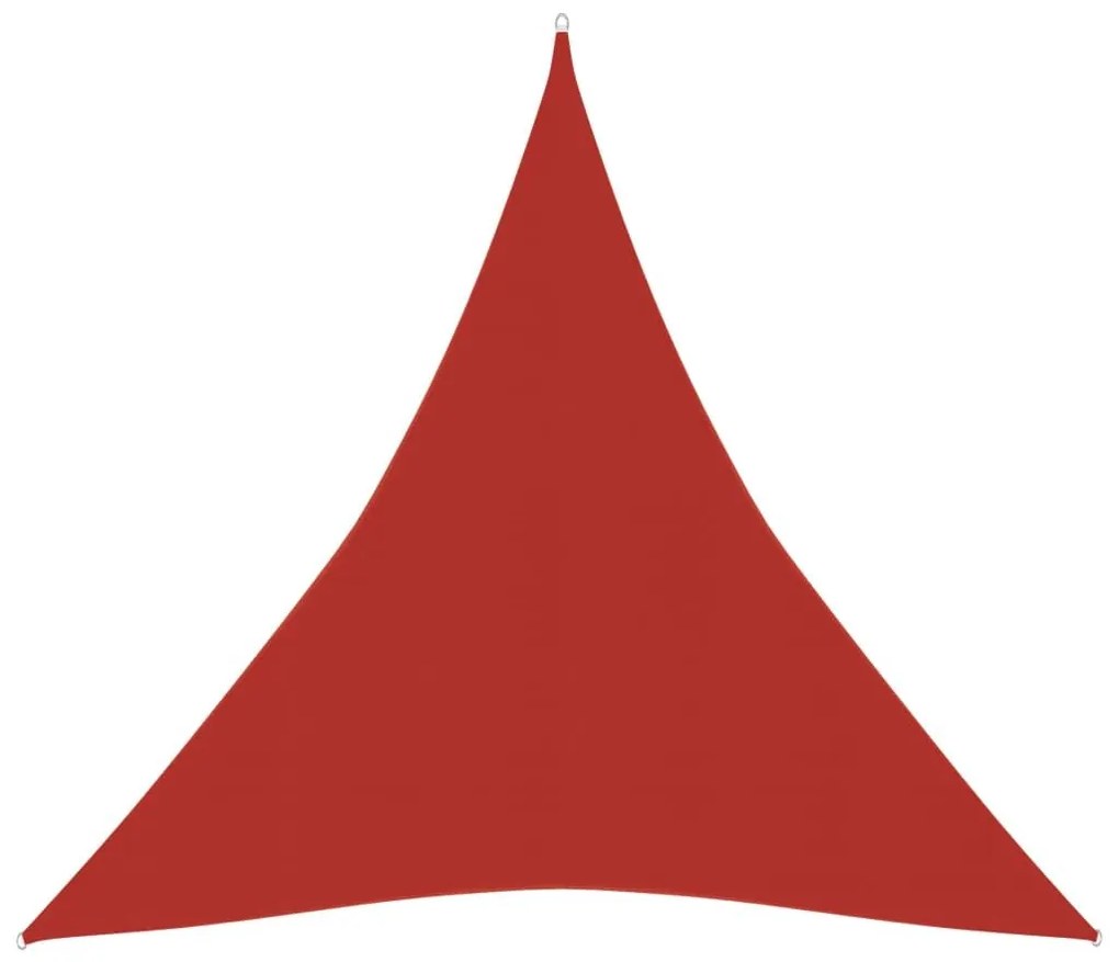 Πανί Σκίασης Κόκκινο 5 x 6 x 6 μ. από HDPE 160 γρ./μ² - Κόκκινο