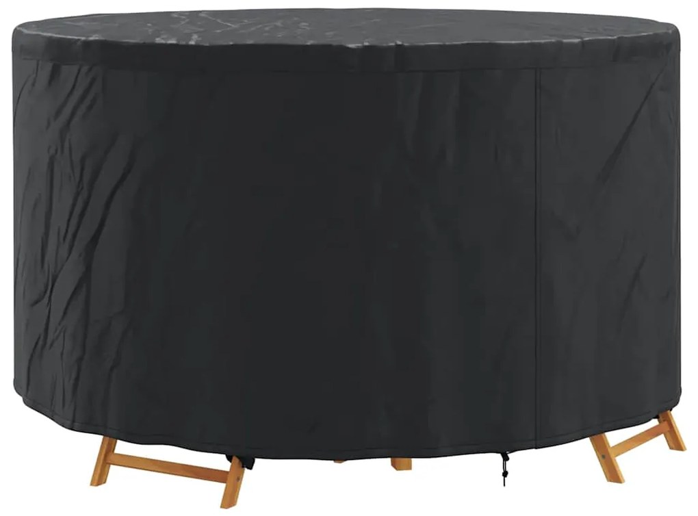 vidaXL Κάλυμμα επίπλων εξωτερικού χώρου 157 x 157 x 85 εκ. Ύφασμα 600D
