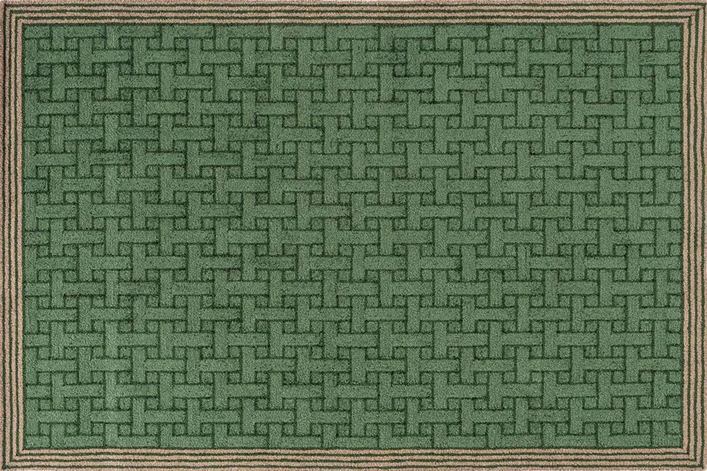 Χαλί T Monogram 455807 Jade Green Ted Baker 250X350cm
