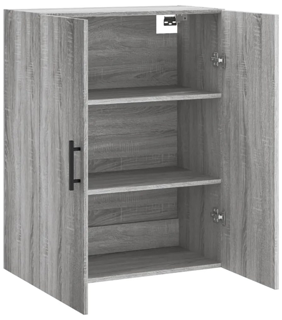 vidaXL Ντουλάπι Τοίχου Γκρι Sonoma 69,5 x 34 x 90 εκ.