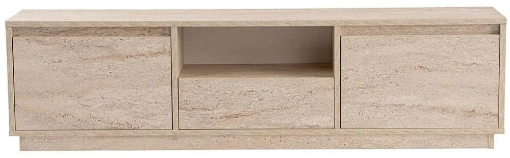 Έπιπλο Tηλεόρασης Vanguard 241NRD1315 160x29,5x42cm Travertine Beige
