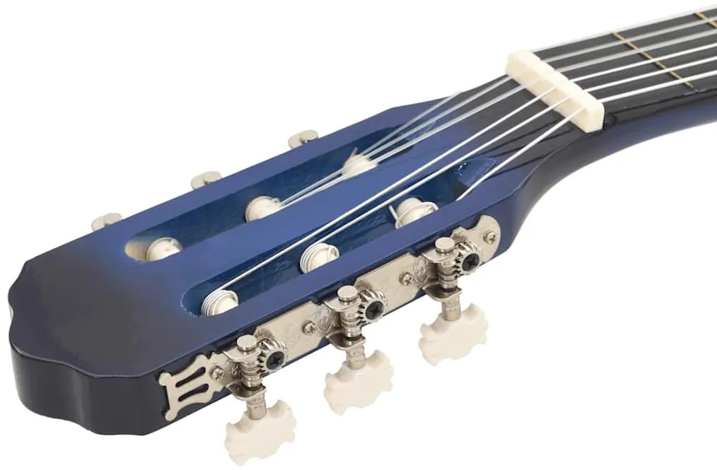 vidaXL Κιθάρα Western Classical Cutaway Μπλε με Ισοσταθμιτή 6 Χορδές