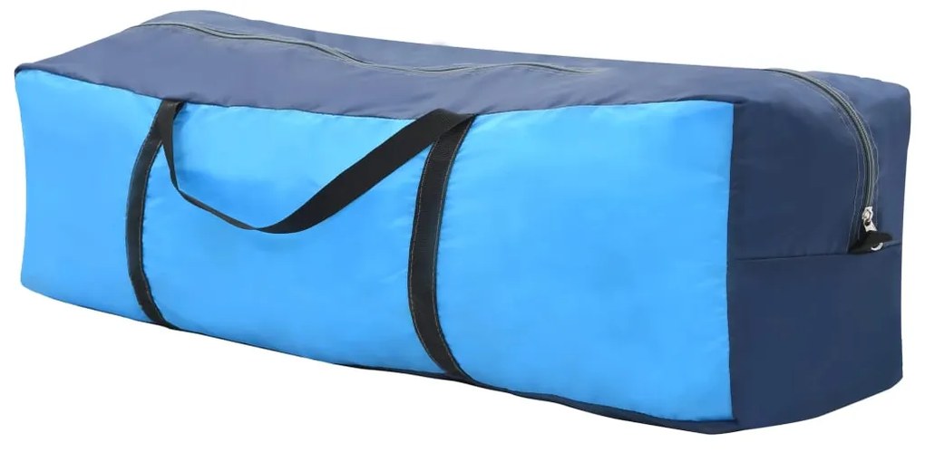 vidaXL Σκίαστρο Πισίνας Μπλε 590 x 520 x 250 εκ. Υφασμάτινο