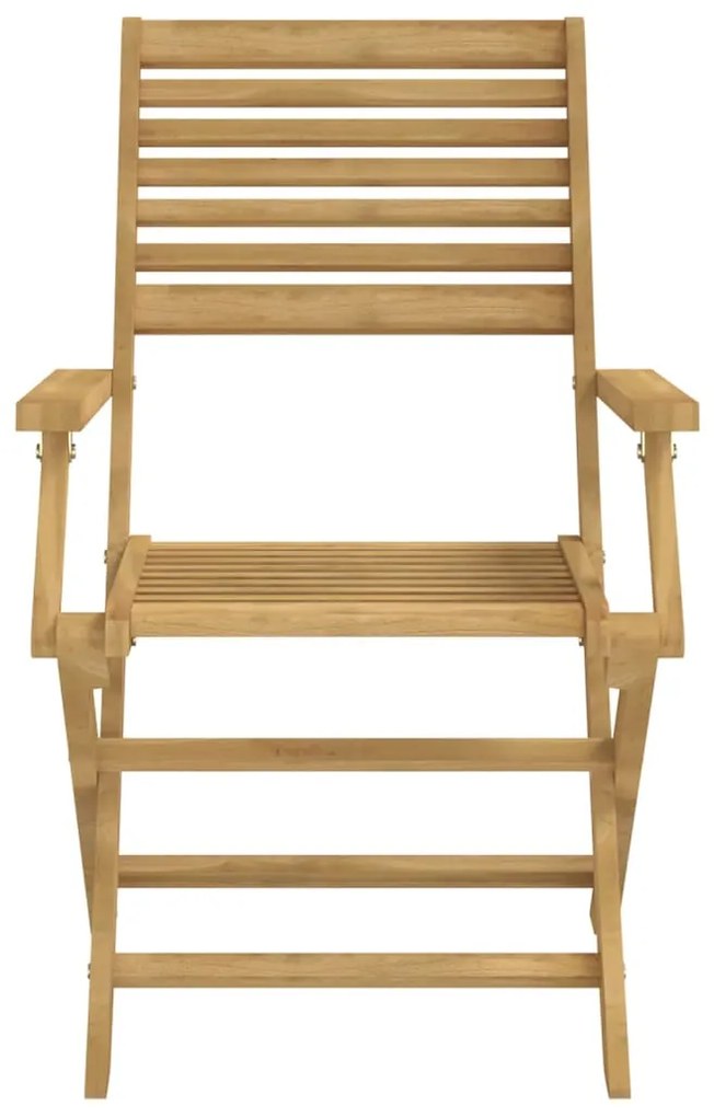 vidaXL Καρέκλες Κήπου Πτυσσόμενες 6 τεμ 54,5x61,5x86,5 εκ Μασίφ Ακακία