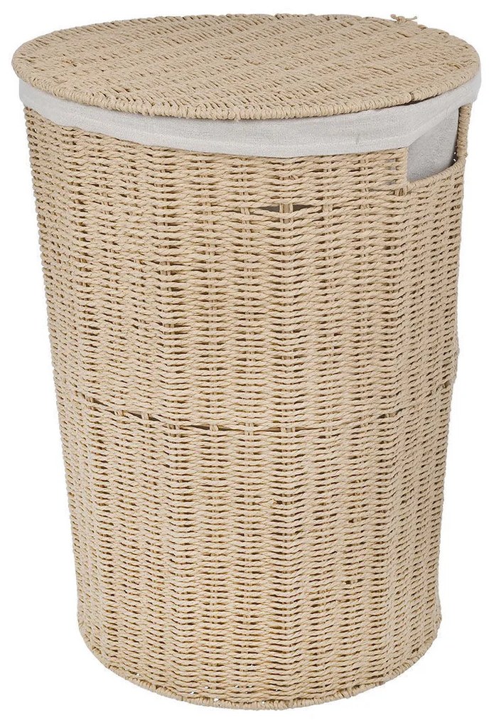 Estia 02-18740 Καλάθι Απλύτων Bamboo με Καπάκι 40x40x55cm