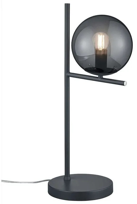 Επιτραπέζιο Φωτιστικό Pure 502000142 Anthracite Trio Lighting Metal, Glass