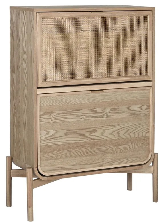 Παπουτσοθήκη Home ESPRIT Φυσικό Τροπικό 76 x 29 x 100 cm