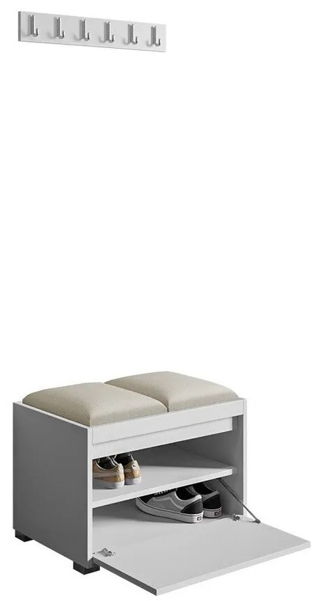 Σετ διαδρόμου Trenton 130, 65x34cm, 16 kg, Πλαστικοποιημένη μοριοσανίδα, Ταπισερί, Τοίχου, Εντοιχισμένη | Epipla1.gr