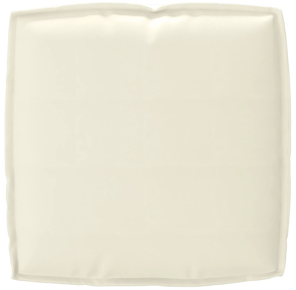 vidaXL Μαξιλαράκι Παλέτας για Παγκάκι Κρεμ 50x50x12 εκ, ύφασμα Oxford