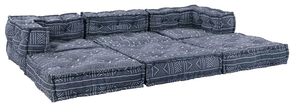 vidaXL Μαξιλάρι 3 pcs Μπλε 70 x 70 x 54 εκ Πολυεστέρας