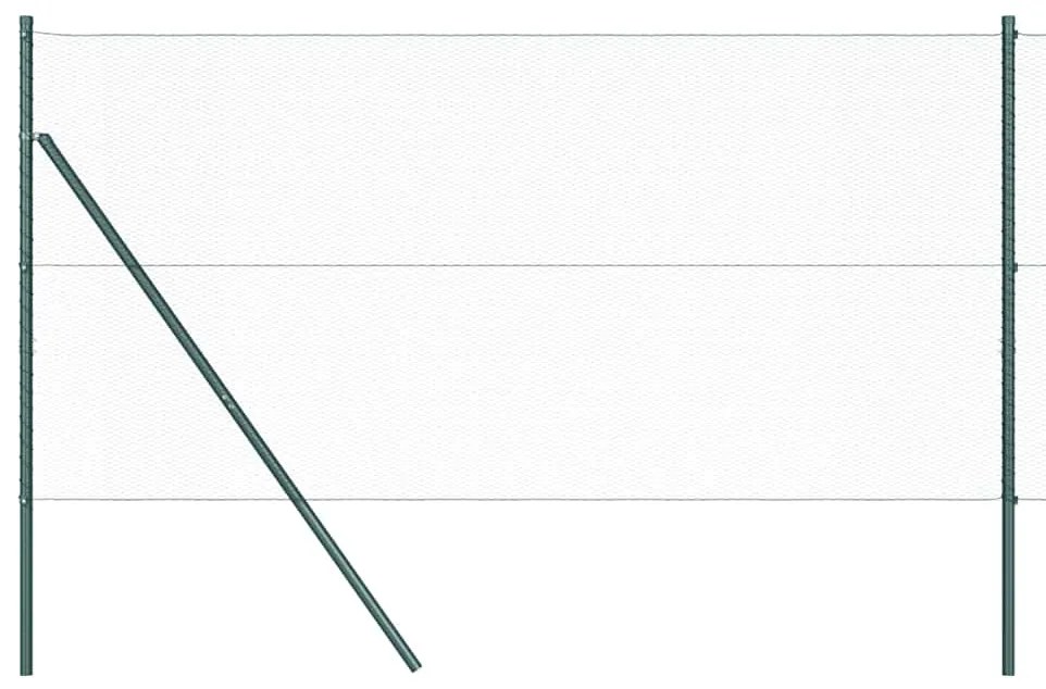 vidaXL Στύλος Περιφράξεων Πράσινο 10 x 1,4 μ (13 mm πλέγμα)