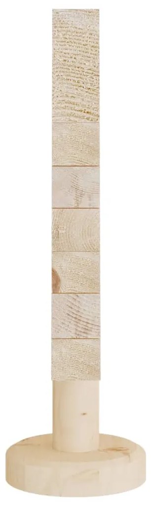 vidaXL Χριστουγεννιάτικα Δέντρα Ξύλινα 2 Τεμ. 30 εκ. Μασίφ Ξύλο Πεύκου