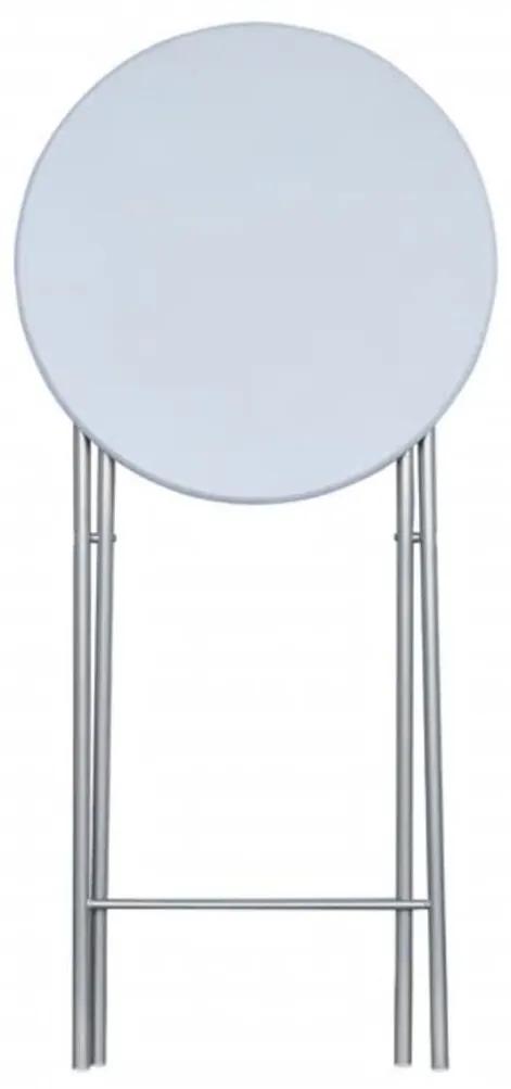 Τραπέζια Μπαρ 4 τεμ. Λευκή Επιφάνεια από MDF - Λευκό