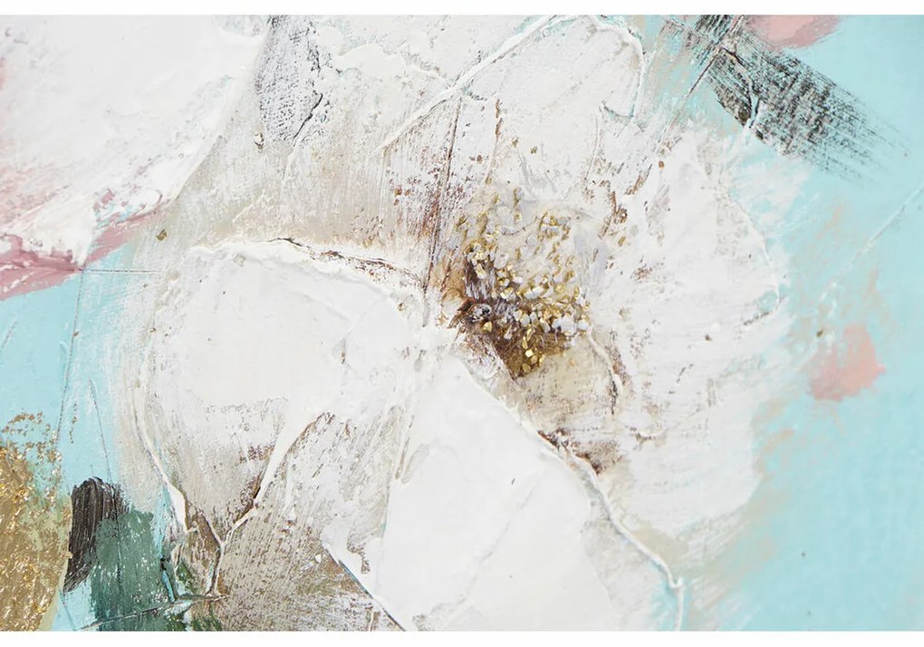 Καμβάς DKD Home Decor Τζίντζερ Καμβάς 99,5 x 3,5 x 99,5 cm (2 Τεμάχια)