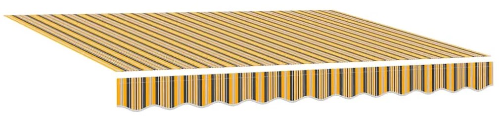 vidaXL Αυτόματη Τέντα Πολύχρωμη 350x250 εκ