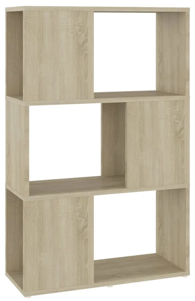 vidaXL Βιβλιοθήκη/Διαχωριστικό Χώρου Sonoma Δρυς 60x24x94 εκ. Μοριοσ.