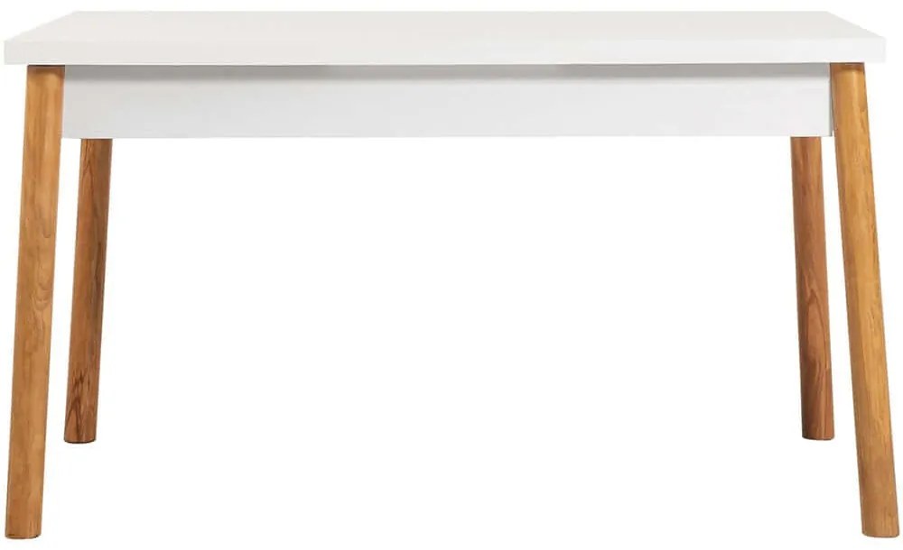 Τραπέζι Costa Masa 869VEL5223 120x75x77cm Pine-White Μοριοσανίδα,Ξύλο