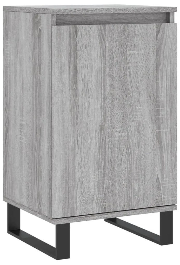 vidaXL Ντουλάπια 2 τεμ. Γκρι Sonoma 40x35x70 εκ. Επεξεργασμένο Ξύλο