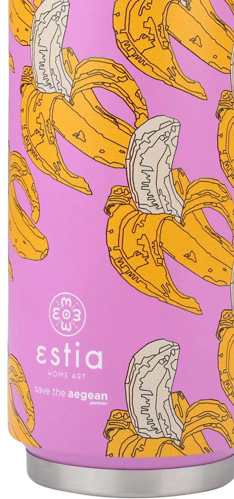 ESTIA ΘΕΡΜΟΣ TRAVEL CUP SAVE THE AEGEAN 500ml BANANA SWIRL