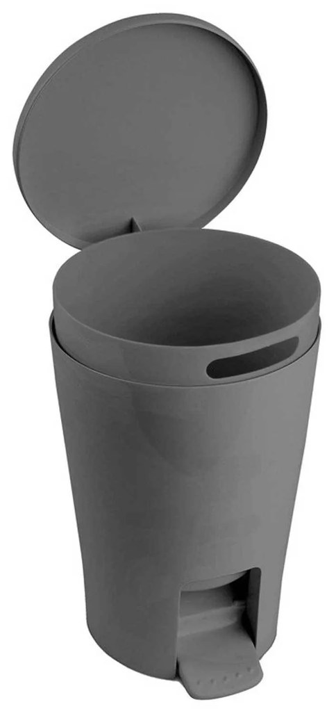 Κάδος Απορριμμάτων Diabolo 06706.007 Grey Plastic