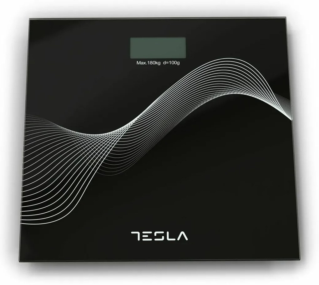 Tesla BS102B Ψηφιακή Ζυγαριά σε Μαύρο χρώμα