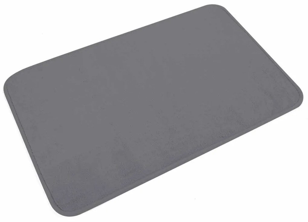 Πατάκι Μπάνιου (45x75) L-C Vitamine Anthracite 6GMB269GR