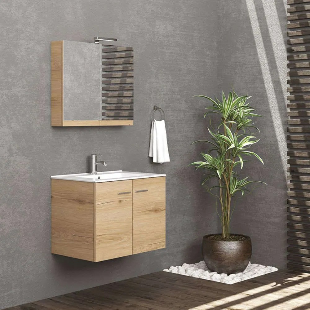Βάση Νιπτήρα Bitola NBITB908502 Με 2 Πόρτες 90 89x45x55cm Elvezia 8502 Karag Μελαμίνη