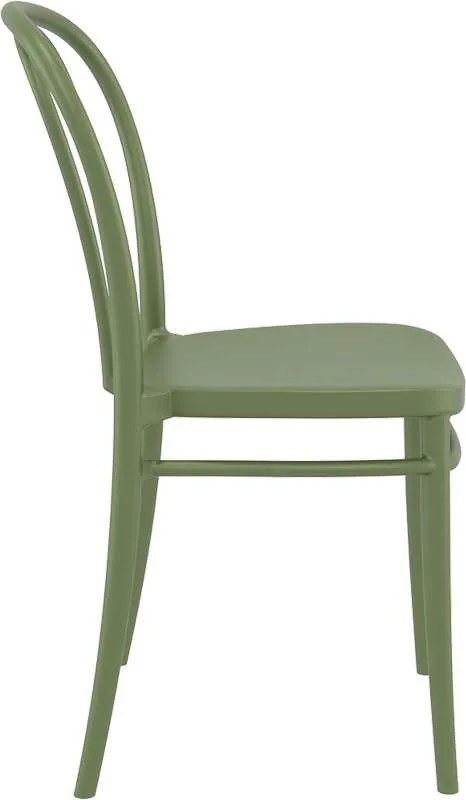 ΚΑΡΕΚΛΑ ΒΙΚΤΟΡ OLIVE GREEN ΠΟΛ/ΝΙΟΥ 45Χ52Χ85εκ.