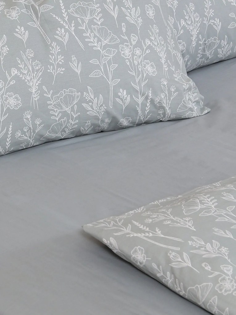 Μαξιλαροθήκες Cotton Feelings 2050 Grey 50×70