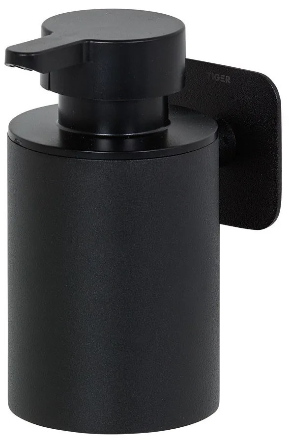 Δοχείο Κρεμοσάπουνου Επιτοίχιο Colar 1313430746 180ml Black Tiger Ατσάλι,Πλαστικό