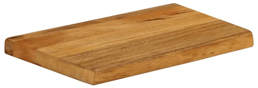 vidaXL Επιφάνεια Τραπεζιού 60x20x3,8 εκ. Live Edge Μασίφ Ξύλο Μάνγκο