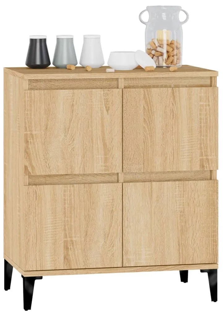 vidaXL Συρταριέρα Sonoma Δρυς 60x35x70 εκ. Επεξεργασμένο Ξύλο