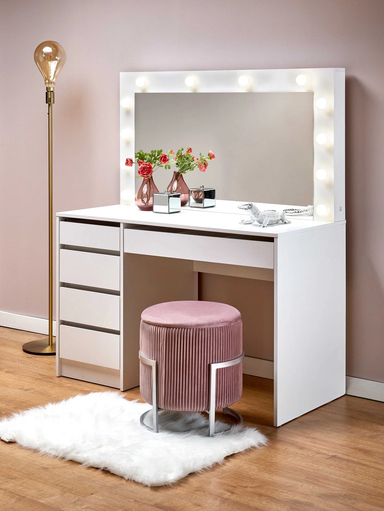HOLLYWOOD color: white DIOMMI V-PL-HOLLYWOOD_XL-TOALETKA-BIAŁY DIOMMI-60-22221