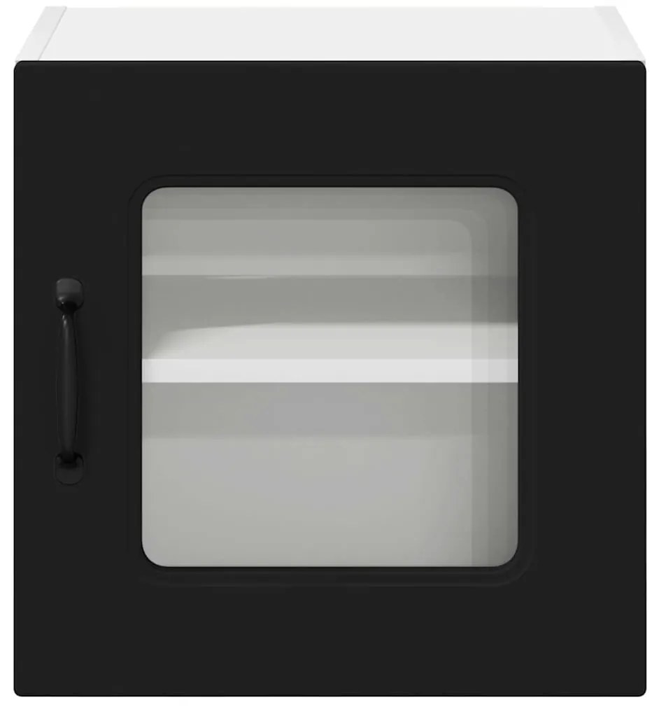 vidaXL Ντουλάπα Κουζίνας με αποθήκευση Kalmar Μαύρο 40 x 31 x 40 εκ.