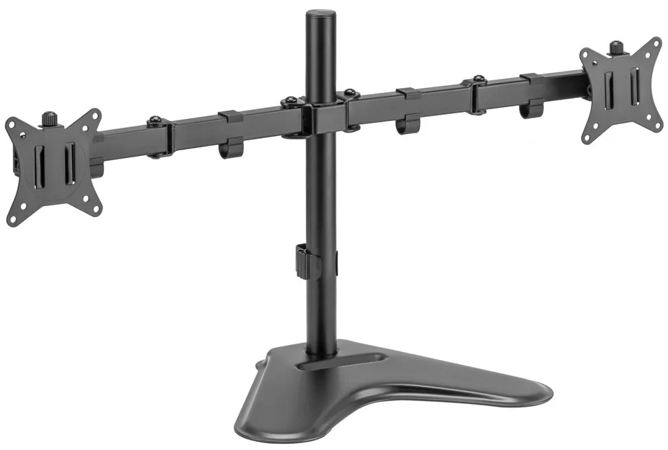 BRATECK βάση γραφείου LDT66-T024 για 2 οθόνες 17&#034;-32&#034;, έως 9kg ανά οθόνη
