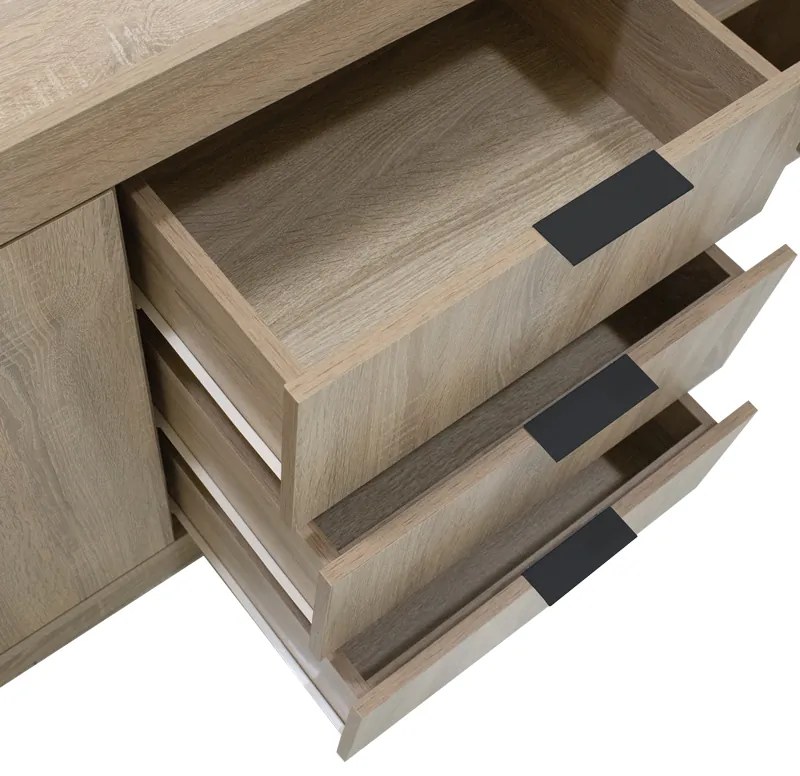 ΜΠΟΥΦΕΣ DOHA PAKOWORLD ΣΕ SONOMA ΑΠΟΧΡΩΣΗ 180X45X80.5ΕΚ