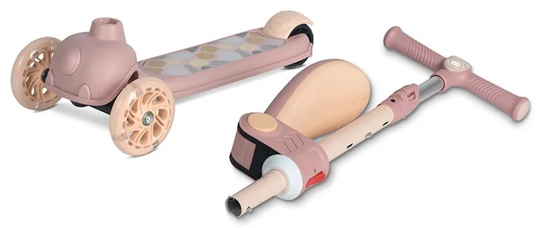Πατίνι Scooter Jetster Plus Τρίτροχο Με Κάθισμα  Beige  10390240001 Lorelli