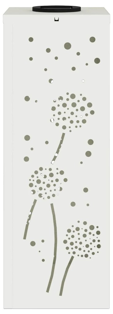 vidaXL Ηλιακό LED Φως Δρόμου 2 pcs Λευκό Κρύο Ρολαρισμένο Χάλυβα