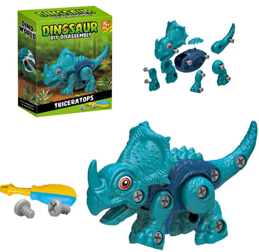 Δεινόσαυρος Triceratops Συναρμολογούμενο Σε Κουτί 16x5,5x20εκ. Toy Markt 71-3254