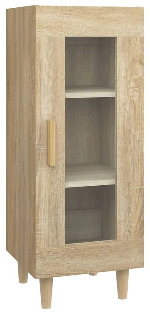 vidaXL Ντουλάπι Sonoma Δρυς 34,5x34x90 εκ. από Επεξεργασμένο Ξύλο