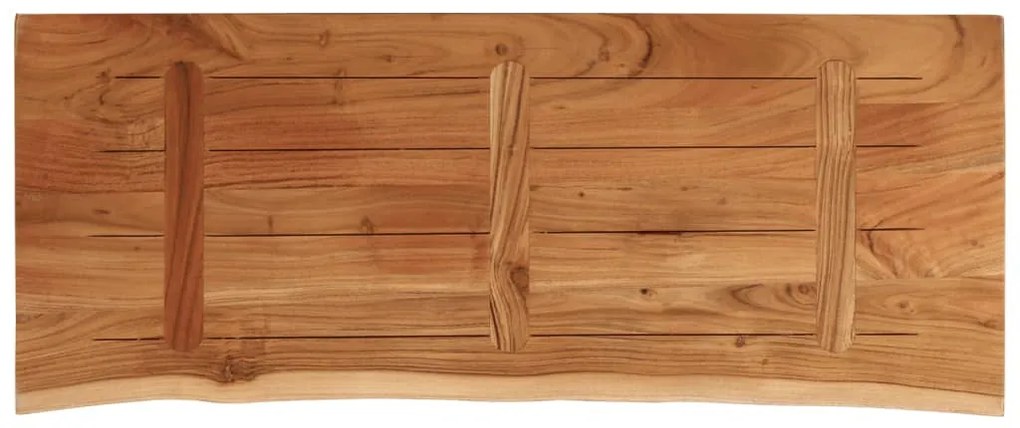 vidaXL Επιφάνεια Τραπεζιού Ορθογώνια 90x40x2,5 εκ. Μασίφ Ξύλο Ακακίας