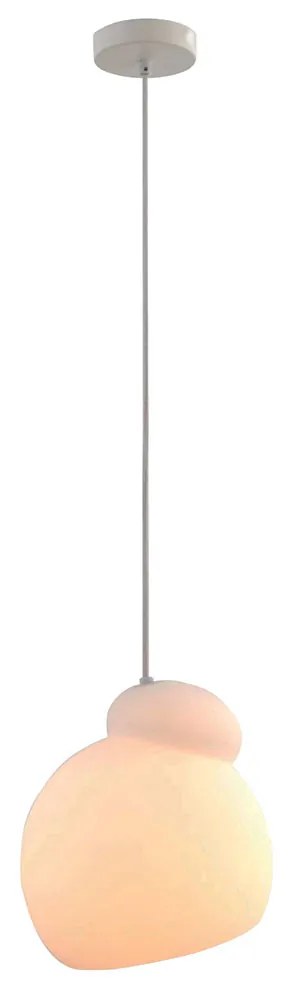 Φωτιστικό Οροφής Μονόφωτο Zambelis 23015 Opal Glass