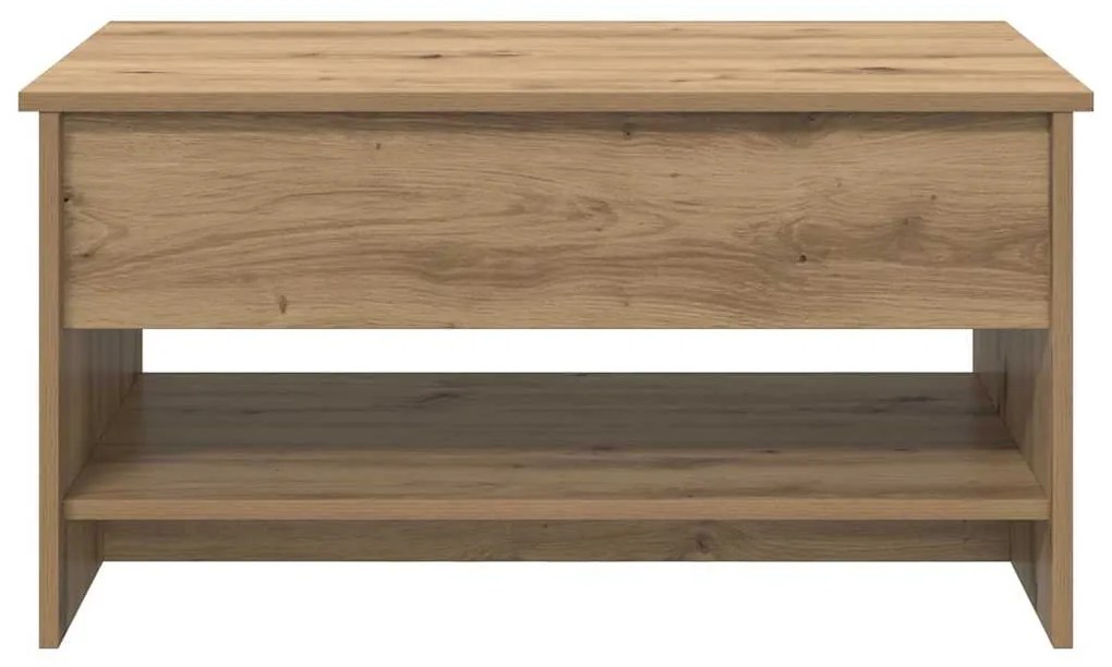 vidaXL Τραπεζάκι σαλονιού artisan δρυς 80 x 50.5 x 41.5 εκ