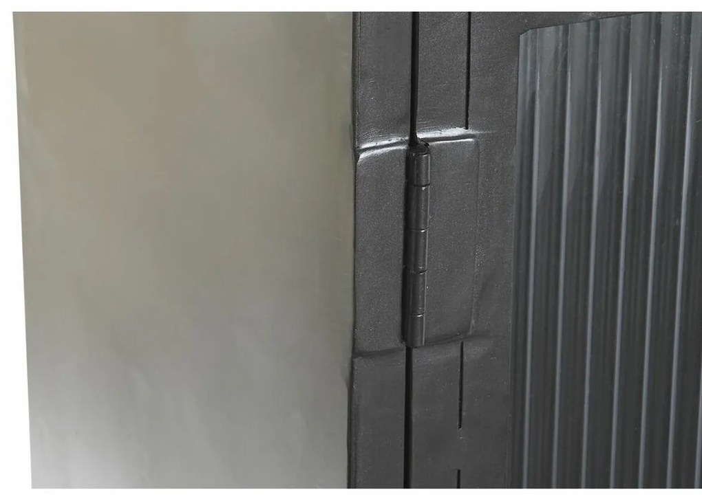 Σκευοθήκη DKD Home Decor   Μαύρο Χρυσό Φυσικό Μέταλλο Ξύλο από Μάνγκο 145 x 40 x 85 cm