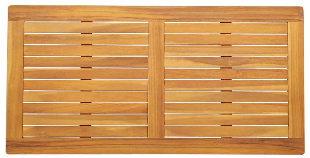 vidaXL Καπάκι τραπεζιού Καφέ 110 x 55 x 2 εκ. Μασίφ ξύλο ακακίας