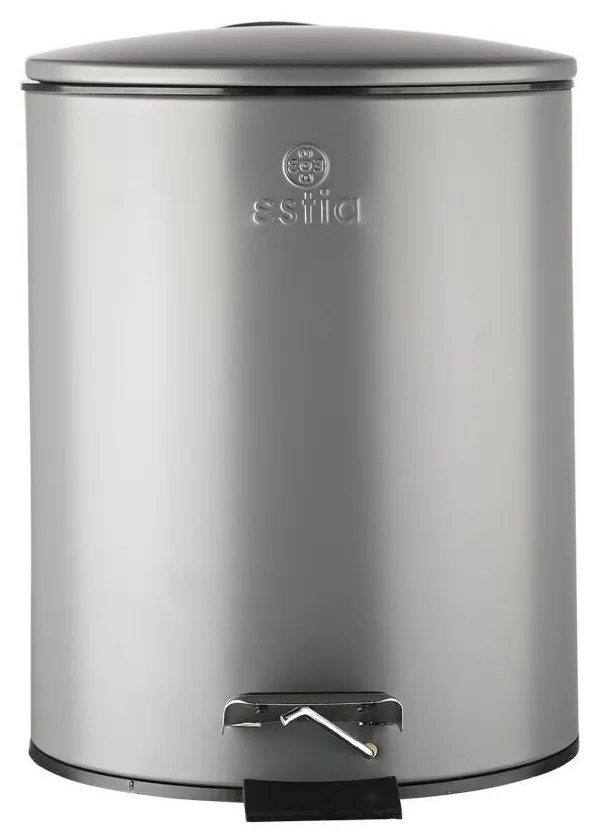 ESTIA ΧΑΡΤΟΔΟΧΕΙΟ ΜΠΑΝΙΟΥ CLASSIC SOFT CLOSE 5lt ΜΑΤ ΓΚΡΙ