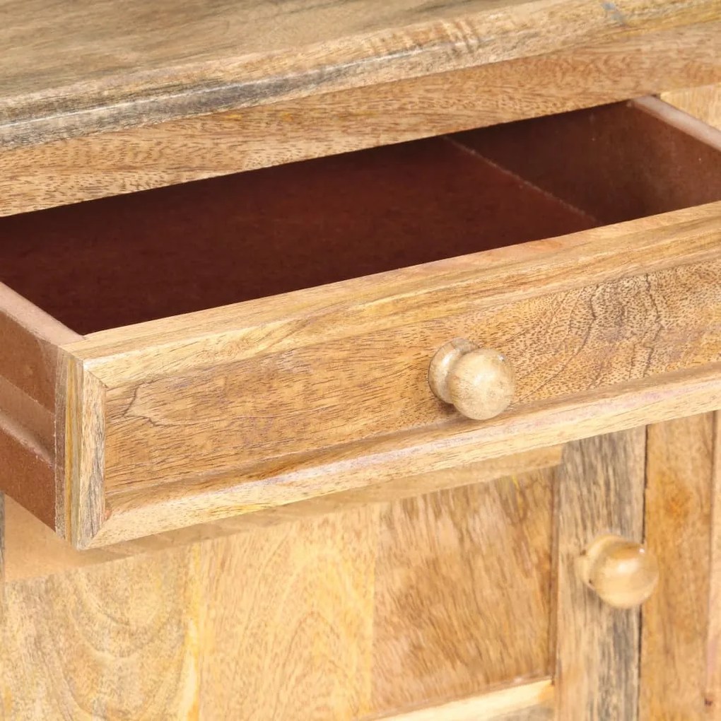 vidaXL Μπουφές 110 x 35 x 75 εκ. από Μασίφ Ξύλο Μάνγκο